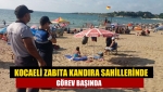 Kocaeli Zabıta Kandıra sahillerinde görev başında