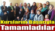 Kurslarını başarıyla tamamladılar