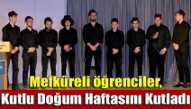 Mefkûreli öğrenciler, Kutlu Doğum Haftasını kutladı