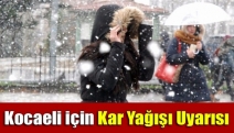 Meteoroloji'den Kocaeli için kar uyarısı