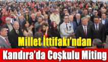 Millet İttifakı’ndan Kandıra’da Coşkulu Miting