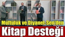 Müftülük ve Diyanet-Sen’den kitap desteği