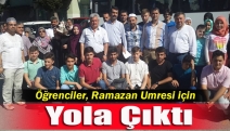 Öğrenciler, Ramazan Umresi için yola çıktı