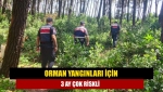 Orman yangınları için 3 ay çok riskli