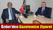 Özder’den gazetemize ziyaret