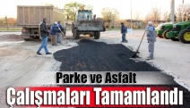 Parke ve asfalt çalışmaları tamamlandı