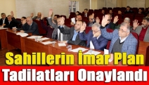 Sahillerin imar plan tadilatları onaylandı