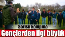 Sarısu kampına gençlerden ilgi büyük