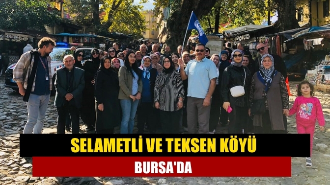 Selametli ve Teksen Köyü Bursa'da