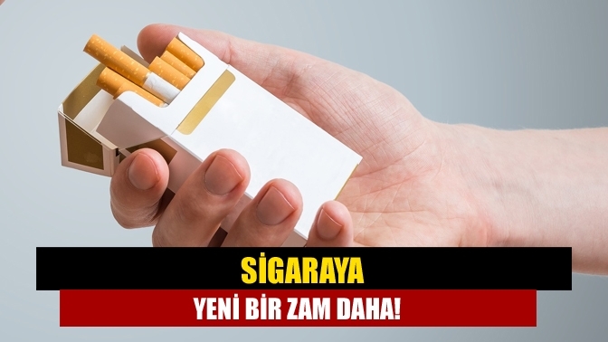 Sigaraya yeni bir zam daha!