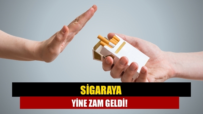 Sigaraya yine zam geldi!