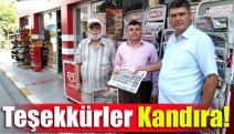 Teşekkürler Kandıra!