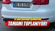 Türkiye genelinde 'FG' plakalar toplatılıyor