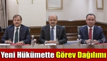 Yeni hükümette görev dağılımı