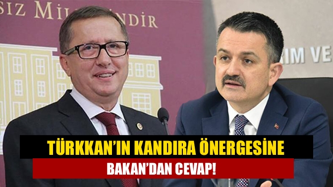 Türkkan’ın Kandıra önergesine Bakan’dan cevap!