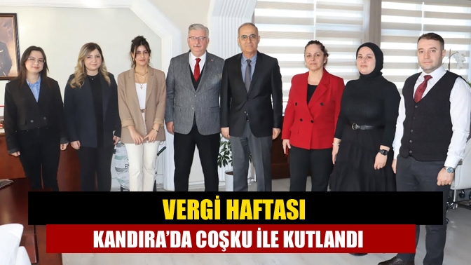 Vergi Haftası Kandıra’da Coşku ile Kutlandı