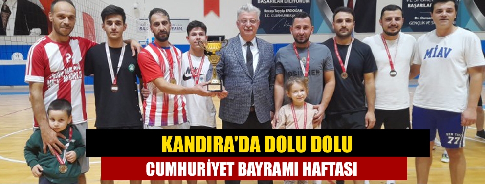 Kandıra'da Dolu Dolu Cumhuriyet Bayramı Haftası