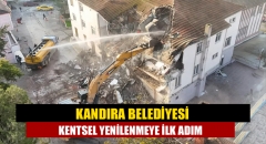 Kandıra Belediyesi kentsel yenilenmeye ilk adım