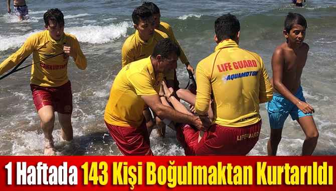 Kocaeli Büyükşehir Belediyesi İtfaiyesi KOSKEM cankurtaranları, deniz sezonunun 4’üncü haftasına