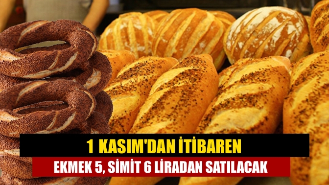 Kocaeli’de 1 Kasım Salı gününden itibaren 5 lira olurken simit