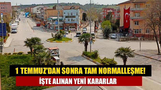 Kademeli normalleşmede yeni adımlar bugün Beştepe'de görüşüldü. Cumhurbaşkanı Erdoğan, başkanlık