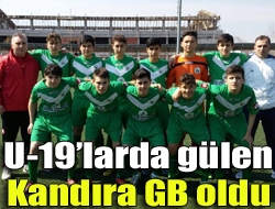 U-19 Liginde önceki gün oynanan Kandıra Gençlerbirliği Belediyespor ve Anadolu