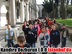 İlçemiz İlköğretim okullarından Bozburun İlköğretim Okulu İstanbul'a gezi düzenledi.