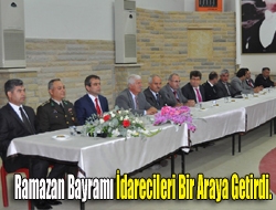 Kandıra Kaymakamlığının düzenlediği bayramlaşma programı bayramın 1. günü Turan Güneş