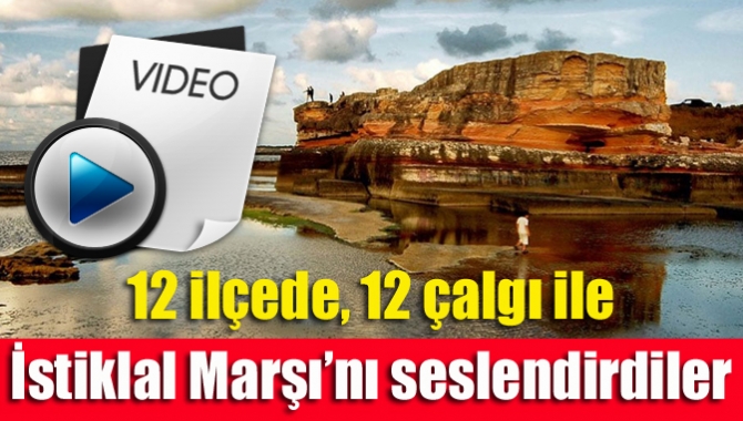 Kocaeli'de bir araya gelen müzisyenler, İstiklal Marşı'nı kabulünün 100. yılında
