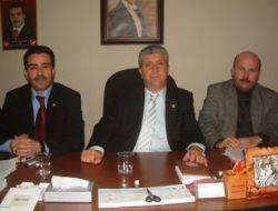 Olcay Çelik’e tam destek DP İl Başkanı Ercüment Şahin, Kandıra Belediye Başkan adayları Olcay