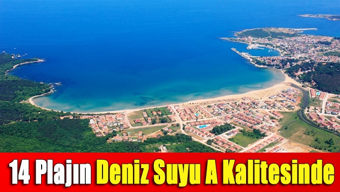 Karadeniz ve Marmara Denizi'ne kıyısı olan Kocaeli'de 21 plajdan 14'ünün