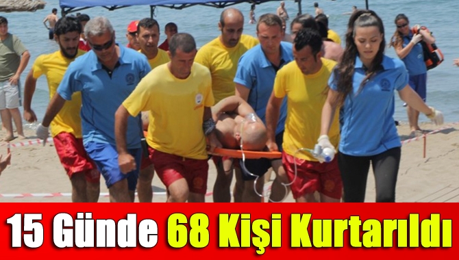Kocaeli İtfaiyesi bünyesinde görev yapan KOSKEM ekipleri, 2019 yaz deniz