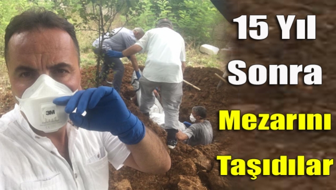 2002 yılında Cebeci Mezarlığı’na defnedilen Fatma Ünüvar’ın ailesi 15 yıl