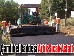 Kerpe Ecem, Çamlıbel, Okan sitelerinin yolu önceki gün sıcak asfalt