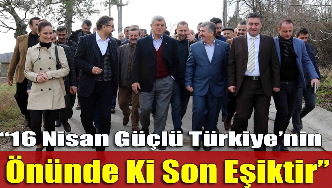Başkan Karaosmanoğlu, Kandıra’nın Sepetçiler, Hüdaverdiler ve Dalca köylerini ziyaret etti.