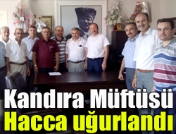 Kocaeli Kafile Başkanı olarak görevlendirilen Kandıra İlçe Müftüsü Burhan Bilgini,