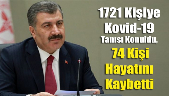 Sağlık Bakanı Fahrettin Koca, yeni koronavirüs tablosunu paylaştı. 24 Eylül
