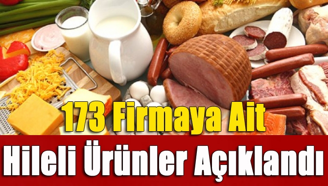 Gıda, Tarım ve Hayvancılık Bakanlığınca, taklit veya tağşiş yapıldığı kesinleşen,