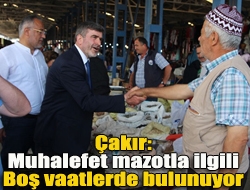 Kandırada yaptığı ziyaretlerde konuşan AK Parti Kocaeli Milletvekili Adayı Sami