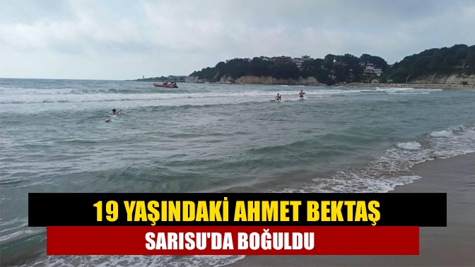 Kandıra'da arkadaşlarıyla serinlemek için denize giren 19 yaşındaki genç boğuldu.