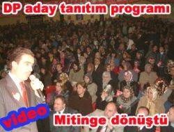 Kandıra Demokrat Parti Belediye Başkan adayı Olcay Çelik'in tanıtıldığı aday