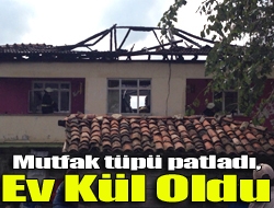 Kandıra Hacılar Köyü Zurnacılar Mahallesinde öğle saatlerinde büyük bir patlama