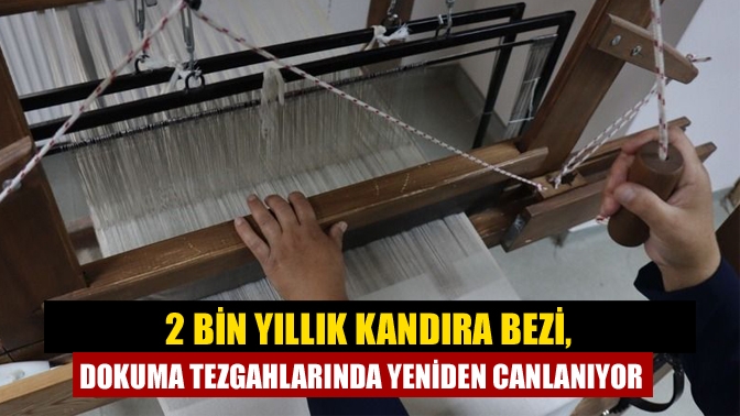 Romalılar döneminde dokunmaya başlanan 2 bin yıllık unutulmaya yüz tutan