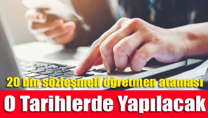 Milli Eğitim Bakanlığı binlerce kişinin beklediği öğretmen atama takvimini yayımladı.