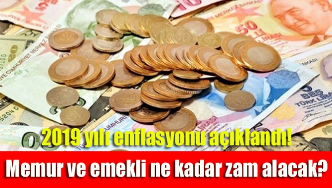 2019 yılında yıllık enflasyon yüzde 11.84 oldu. 2018 Aralık ayına