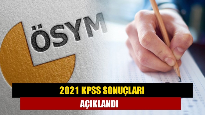 ÖSYM Başkanı Halis Aygün, KPSS sonuçlarının açıkladığını duyurdu