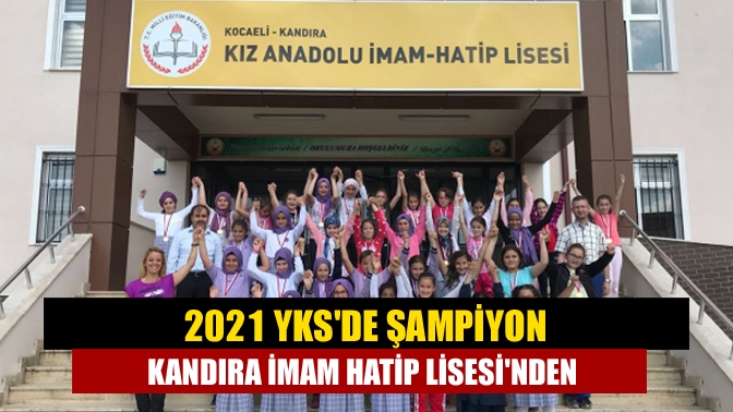 2021 YKS'de Kandıra Kız Anadolu İmam Hatip Lisesi öğrencisi Ruba