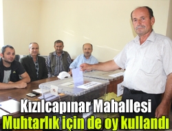 Kandıra Kızılcapınar Mahallesi,  25. Dönem Genel Seçimlerinde milletvekili seçiminin