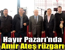 Hayır Pazarının 2inci gününde Perşembe Pazarına gelen vatandaşlar ünlü bestekar