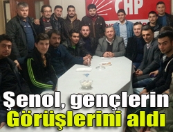 CHP Kandıra İlçe Başkanı Recep Şenol, parti binasında ilçe gençlik
